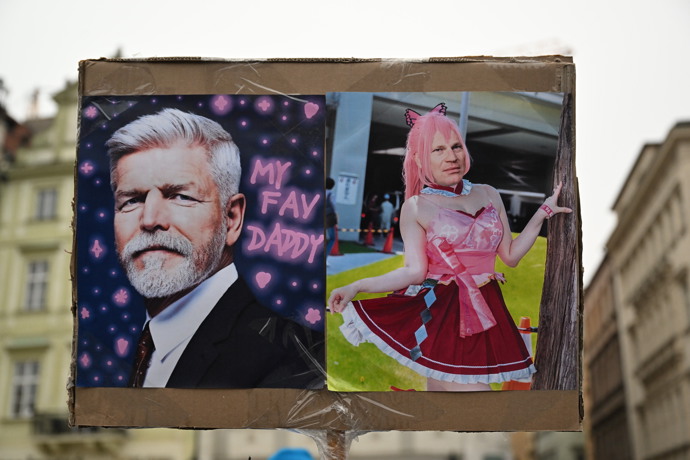 Demonstranti se toho nebojí.