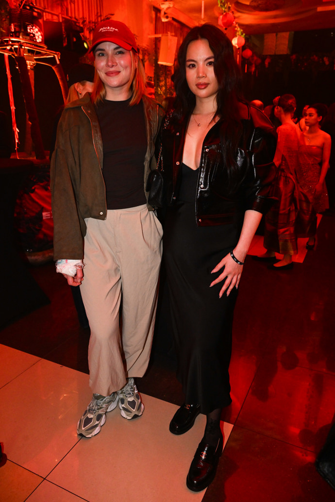 Yenifer Cao se Žanetou Skružnou. 