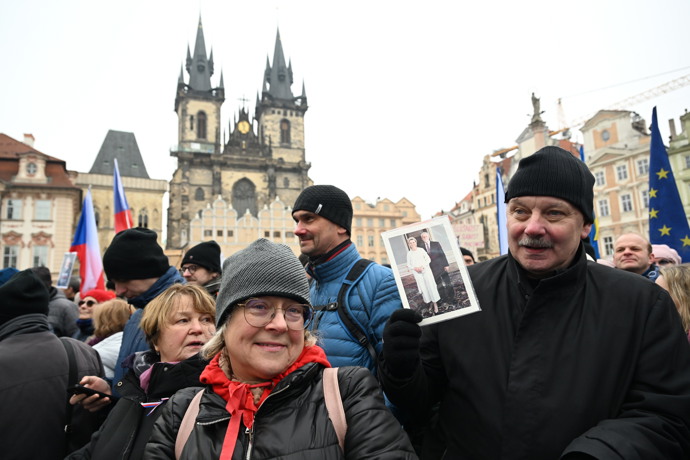 Demonstrace Milion chvilek pro demokracii.