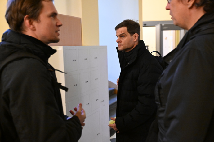 Herec a režisér Adam Kraus.