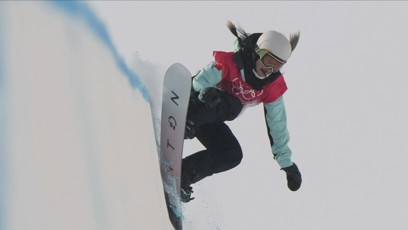 FOTO: Liou Ťia-jü spadla během závodu.