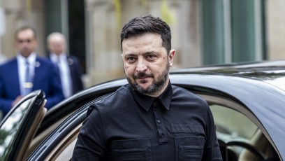 FOTO: Ukrajinský prezident Volodymyr Zelenskyj je u moci od roku 2019.