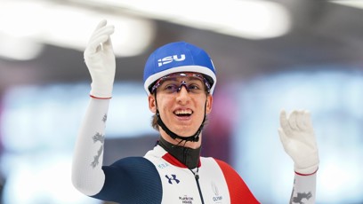 FOTO: Rychlobruslař Metoděj Jílek.