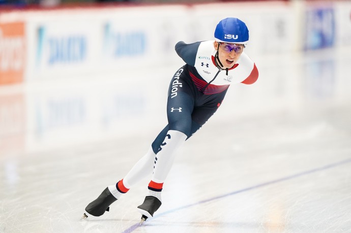 Metoděj Jílek jel závod na 5000 metrů.
