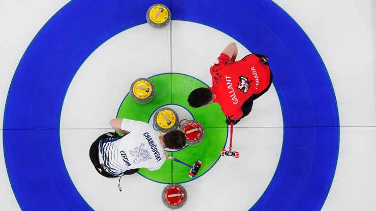 Kanada měla při zápase v curlingu podvést Českou republiku. 