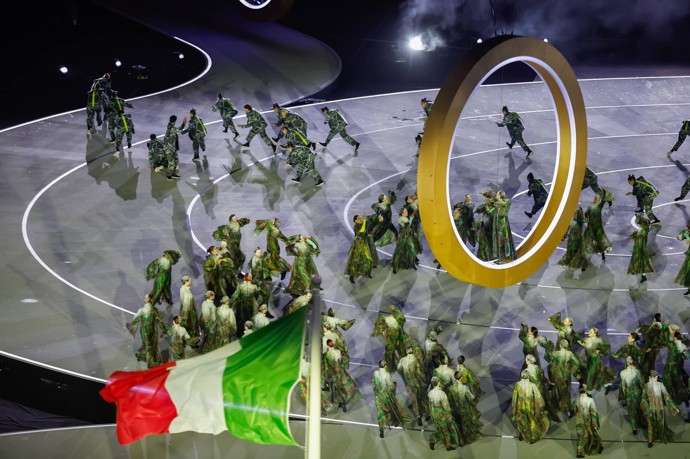 Zahajovací ceremoniál byl velmi pestrý. 