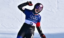 Zuzana Maděrová se raduje z olympijského zlata.