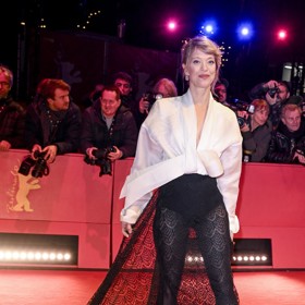 Herečka Heike Makatsch na filmovém festivalu Berlinale 2026.