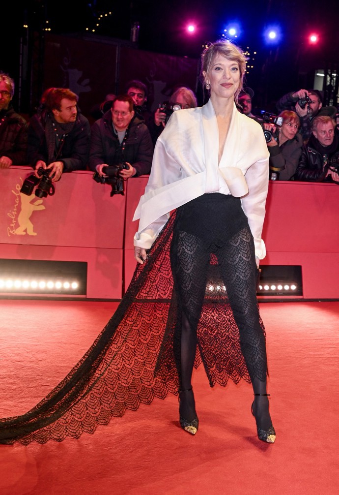 Herečka Heike Makatsch na filmovém festivalu Berlinale 2026.