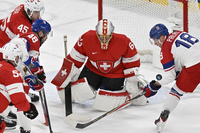 Češi prohráli v zápase proti Švýcarsku.