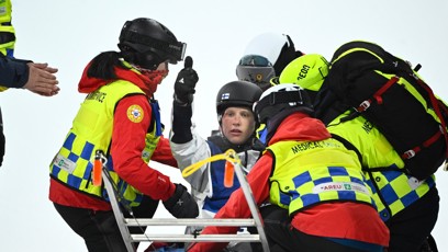 FOTO: Elias Lajunen ukazoval palec nahoru.