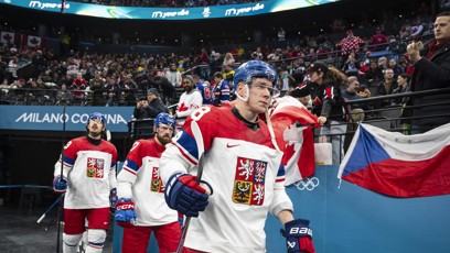 FOTO: Čeští hokejisté na Zimních olympijských hrách.