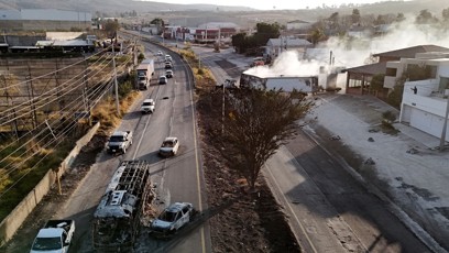 FOTO: Nepokoje v Mexiku.
