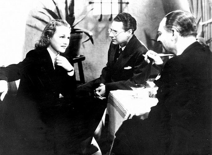 snímek z filmu Těžký život dobrodruha (Adina Mandlová, Ladislav Pešek)