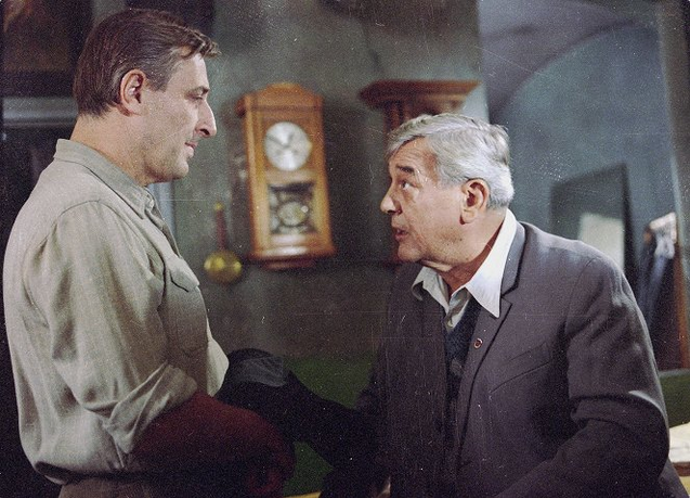 snímek z filmu Zámek v Čechách (Karel Heřmánek, Josef Vinklář)