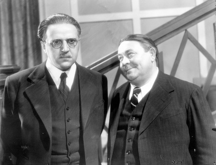 snímek z filmu Mravnost nade vše (Hugo Haas, Saša Rašilov st.)