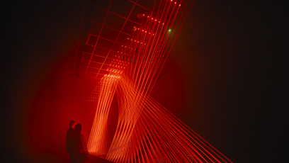 FOTO: Aktuálně je v Signal Space k vidění výstava Echoes of Tomorrow.