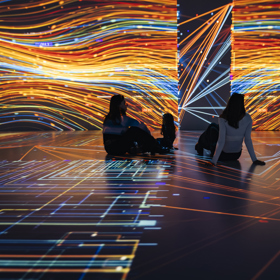 Aktuálně je v Signal Space k vidění výstava Echoes of Tomorrow.