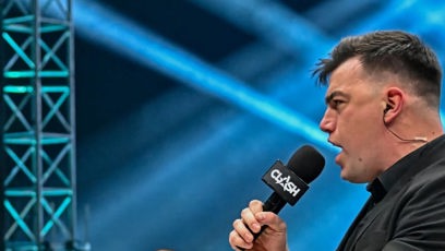 FOTO: Moderátor Clashe Jan Dokládal.