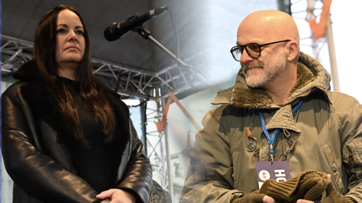 Herci podpořili prezidenta Petra Pavla.