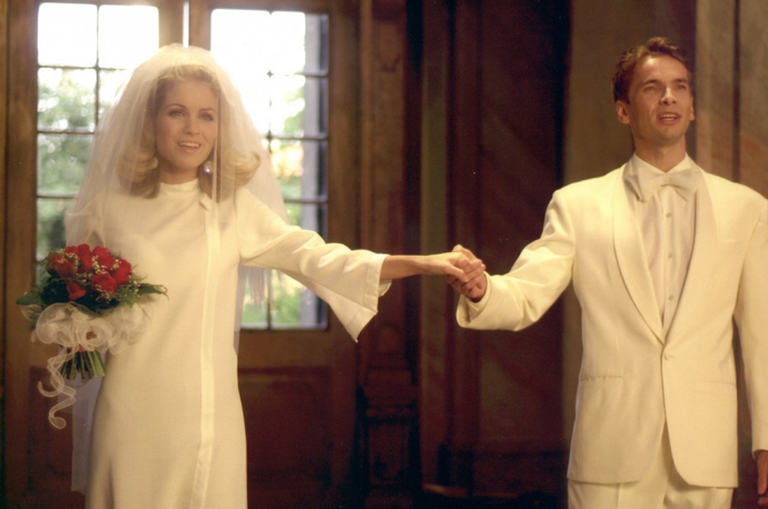 Filmová svatba Zuzany Norisové a Jana Révaie. 