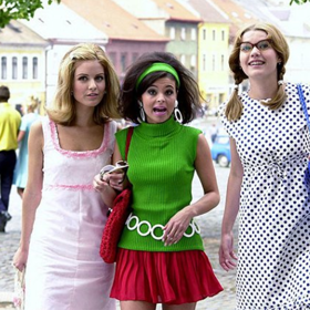 Betka Stanková, Anna Veselá a Zuzana Norisová ve filmu Rebelové.