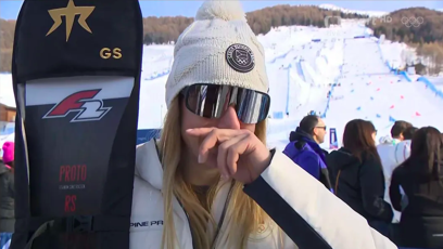 FOTO: Ester Ledecká se neubránila emocím.