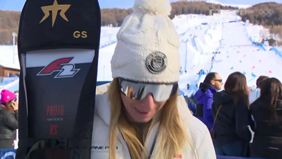 FOTO: Ester Ledecká v italském Livignu vypadla ve čtvrtfinále.