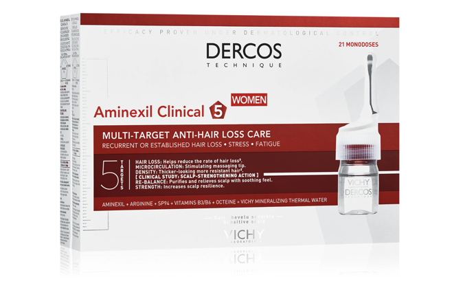 Přidávám ještě tip pro ženy, které se potýkají s větším vypadáváním vlasů. Stres na chvíli ochromil i mě, a tak jsem si před Vánoci začala dávat séra proti vypadávání s Aminexilem, který mi doporučila moje kadeřnice. Šestitýdenní kúru jsem skončila v lednu a musím říct, že se mi vrátil objem do vlasů a jsou pocitově i dotykově mnohem kvalitnější. Vypadávání mě aktuálně netrápí a na podzim tuto kúru rozhodně zopakuji. Cena se pohybuje kolem 1500 Kč za balení na 3 týdny. 