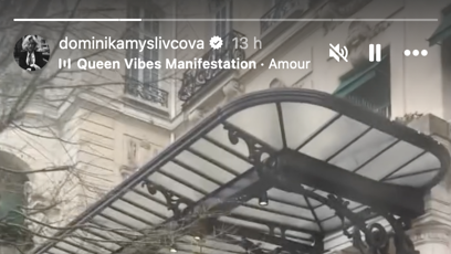 FOTO: Dominika Myslivcová tráví Valentýn v Paříži.