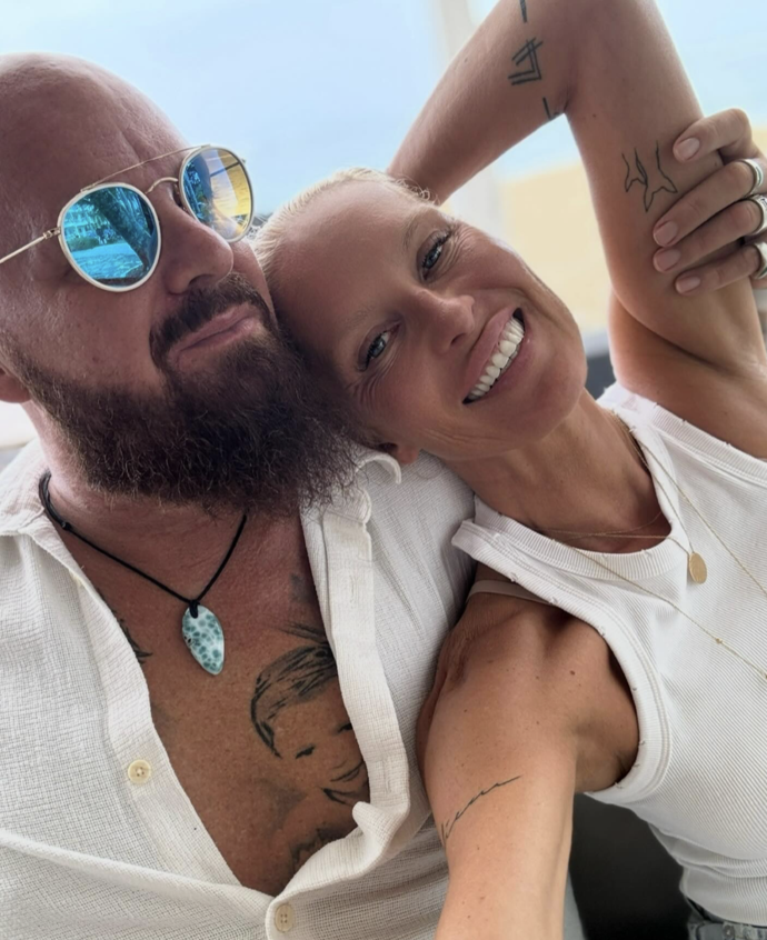 Simona Krainová tráví Valentýna s manželem Karlem.