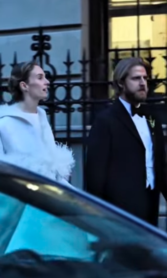 Romantická valentýnská veselka se konala v historickém kostele v New Yorku.