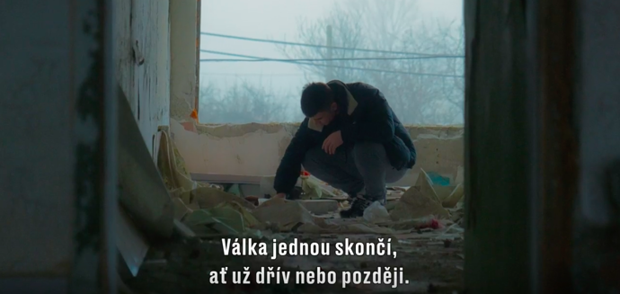 Se štábem se vydal na Ukrajinu aby na vlastní oči viděl válku.