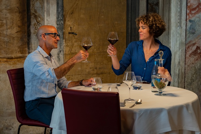 Sám herec má italské kořeny.