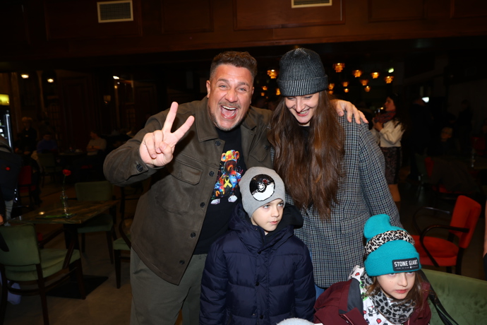 Michal Holán sršel skvělou náladou.