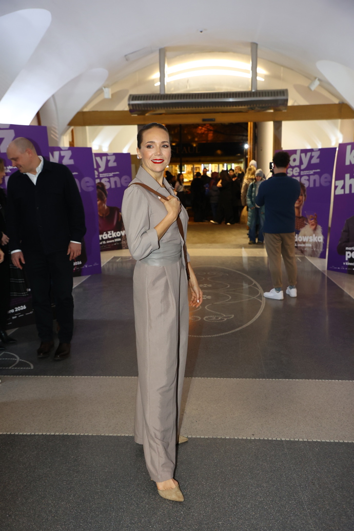 Lucie Vondráčková vypadala skvěle.