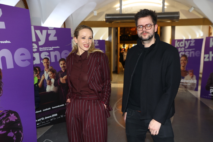 Petra Hřebíčková nemohla chybět na premiéře filmu Když se zhasne.