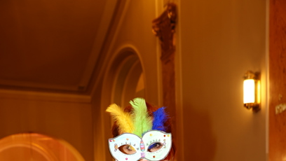 FOTO: Michaela Maurerová si vzala i šrabošku.