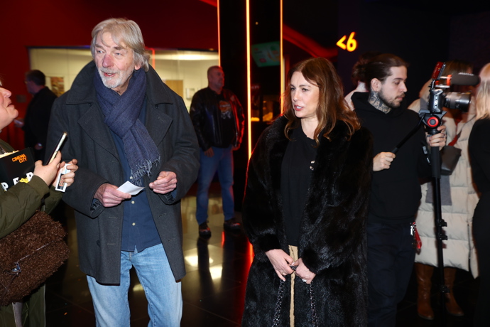 Vladimír Kratina dorazil v dobré náladě.