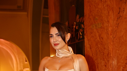 FOTO: Karolína Kopíncová vynesla krásné šaty.