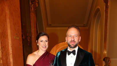 FOTO: Zuzana Hejnová s manželem dorazili na Česko-Slovenský ples.