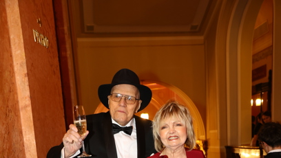 FOTO: Jan Přeučil dorazil na Česko-Slovenský ples spolu se svou ženou Evou Hruškovou.