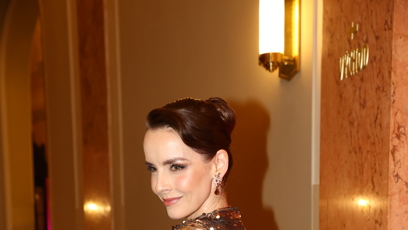 FOTO: Gabriela Lašková vsadila na metalické barvy.