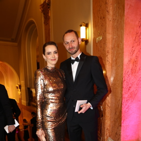 Gabriela Lašková po boku svého muže.