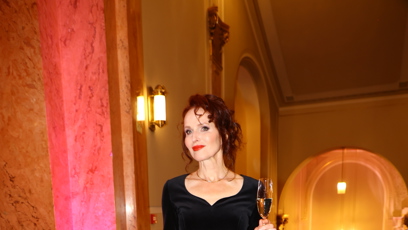 FOTO: Sára Saudková vynesla model, který se na ples nehodí.