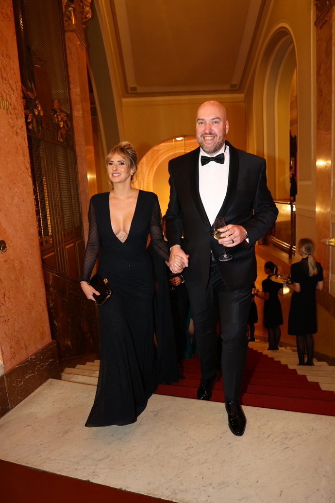 Šéfkuchař Ondřej Slanina se svou ženou Martinou.