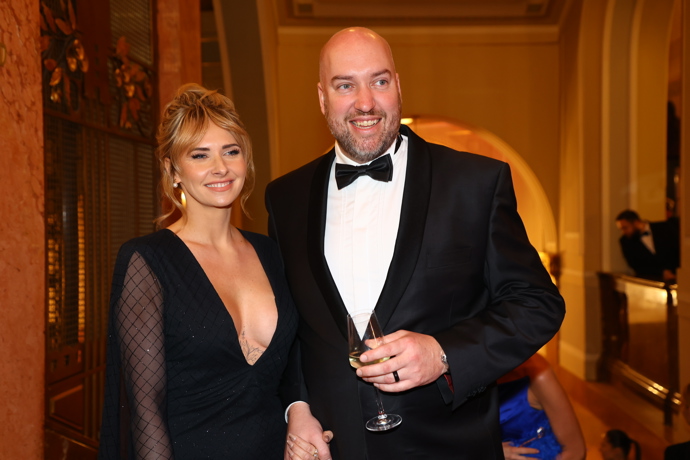 Šéfkuchař Ondřej Slanina se svou ženou Martinou.