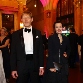 Karel Janeček si s manželkou Liliou.