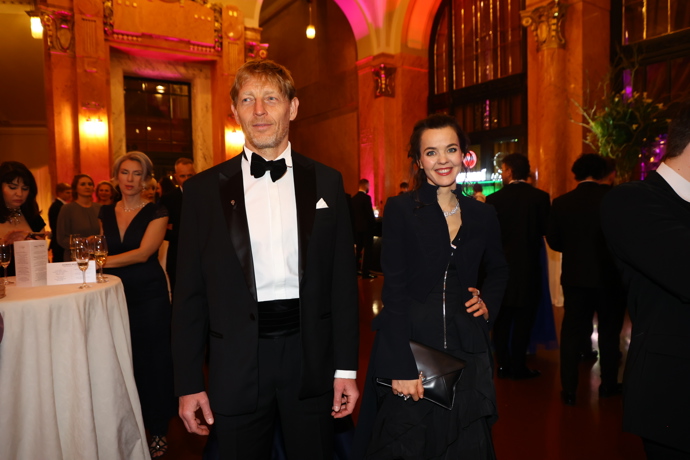 Karel Janeček si s manželkou Liliou.