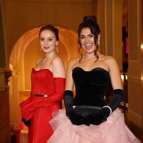 Anna Kadeřávková s Andreou Kalousovou.